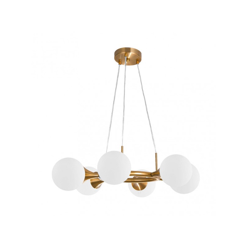 Lámpara Frey oro 6 x LED E-14 Fabrilamp